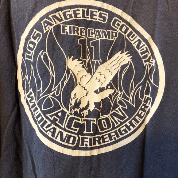 Los Angeles County, Fire Camp 11, Acton Firefighter t-shirt - Picture 3 of 4